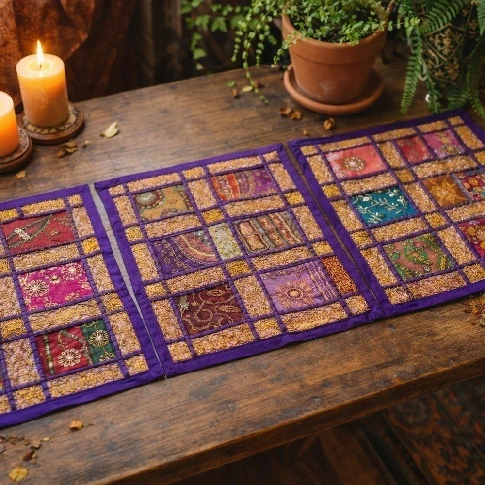 Set of 3 Global Decor Placemats